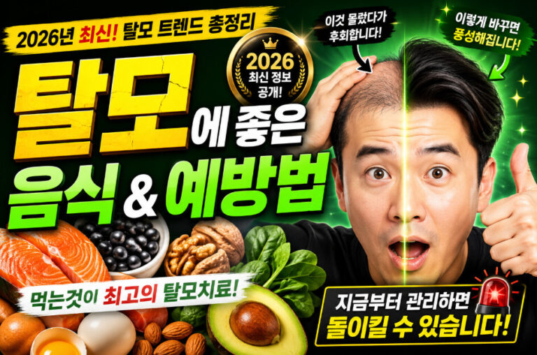 탈모에 좋은 음식