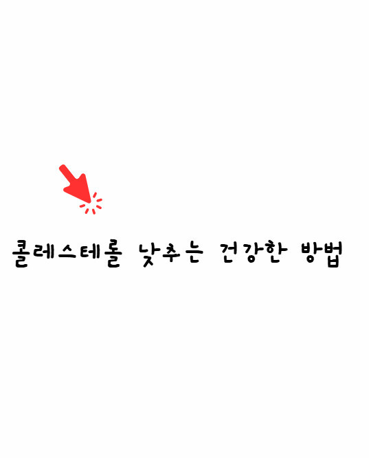 콜레스테롤
