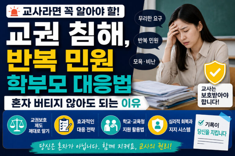 교권 침해 대응