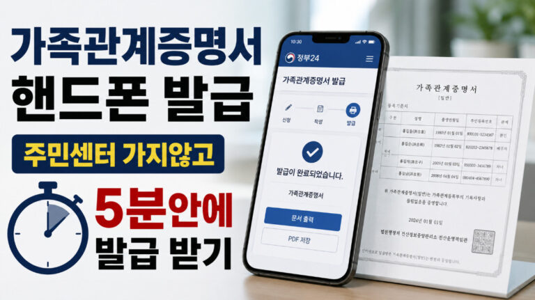 가족관계증명서