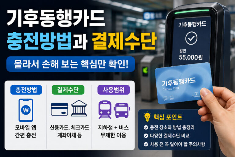 기후동행카드
