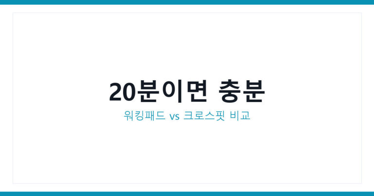 뱃살빼는운동