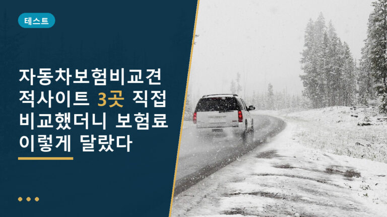 자동차보험비교견적사이트