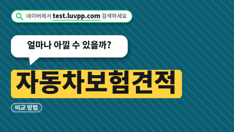 자동차보험견적